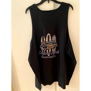 Longboard Legends Newport Beach 2XL Graphic Black